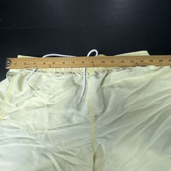 Stussy Swim Yellow Nylon Shorts Swimming Trunks Men’s Size Med Beach Surf Skate - Picture 9 of 10